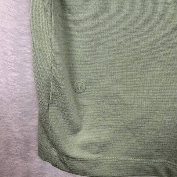 Lululemon Evolution Polo Willow Green 3 Button Stretch Men's Size Medium - Picture 5 of 8